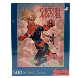 NEW‎ Aquarius Puzzles Marvel Captain Marvel 500 Piece Jigsaw Puzzle
